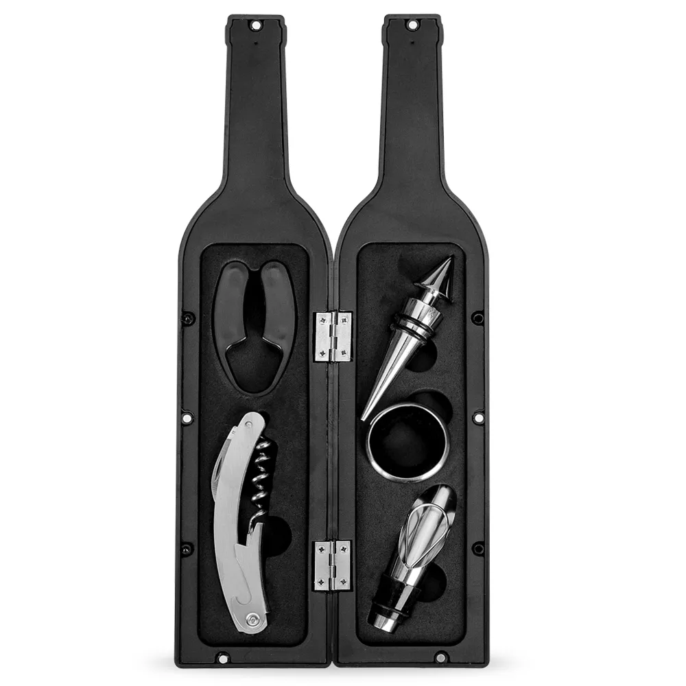 Kit vinho garrafa 5 peças - 1