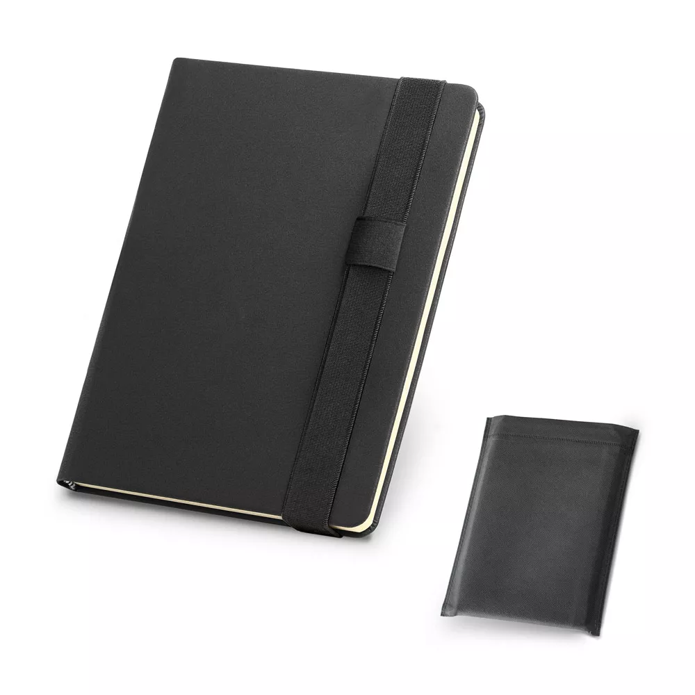Caderno em couro sintético sem pauta 24x18 - 1