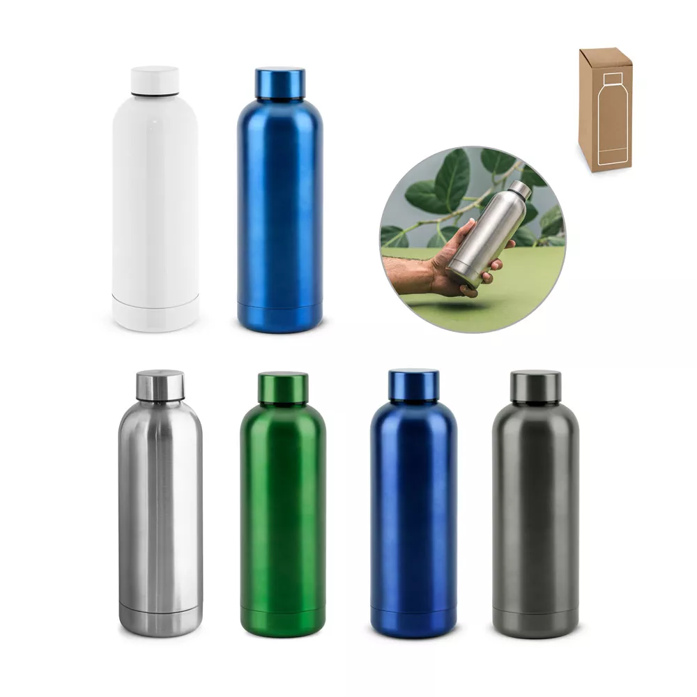 Squeeze em aço inox (90% reciclado) 550ml - 1