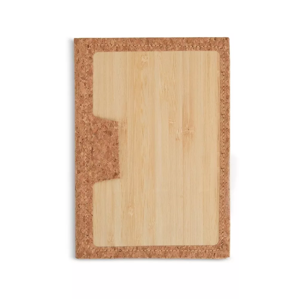 Caderneta em bambu com pauta 21x14 - 1