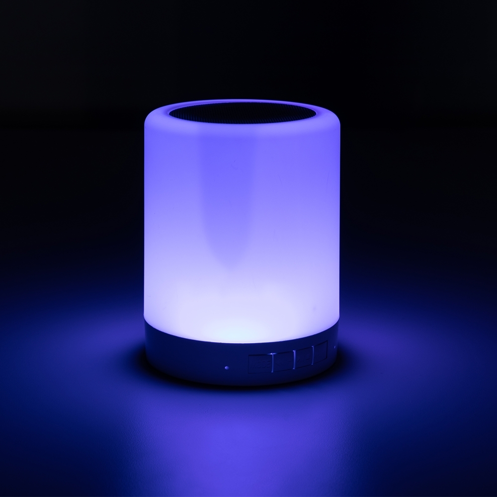 Caixa de som multimídia com luminária - 5