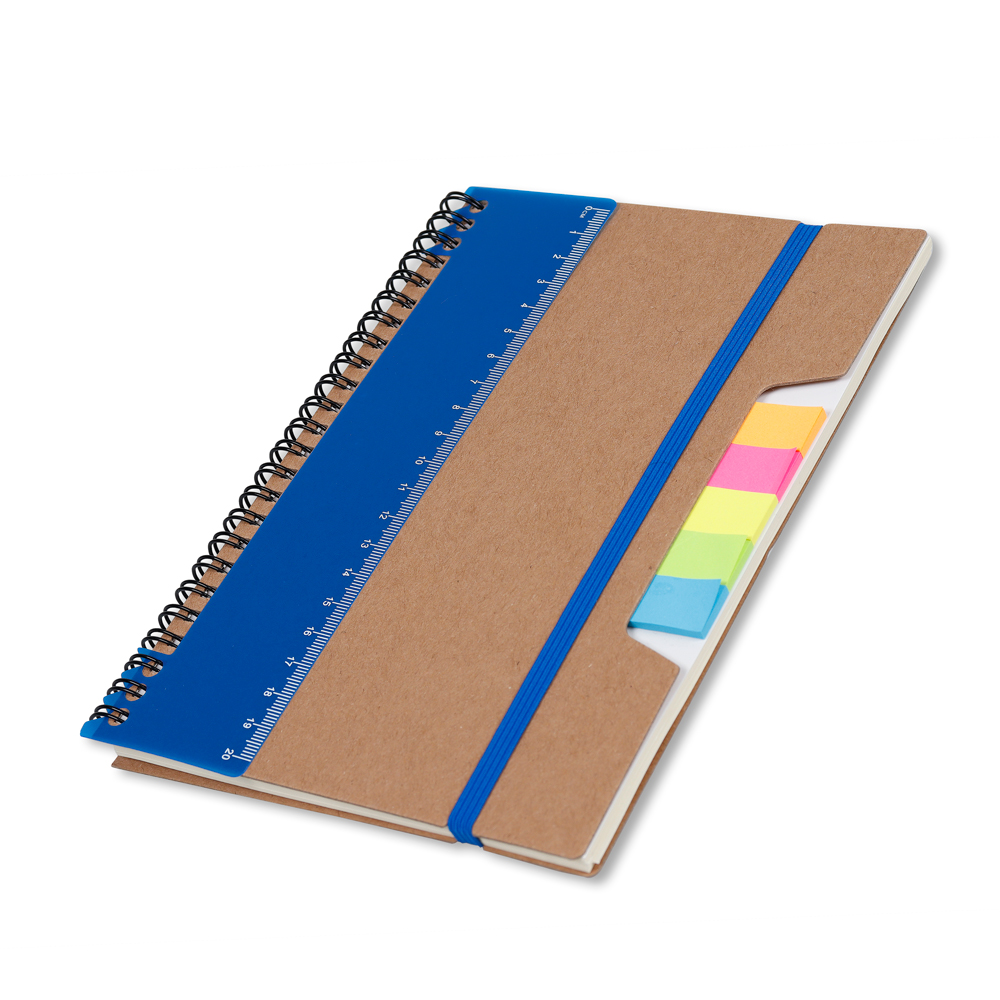 Caderno kraft com pauta 21x14 - 6