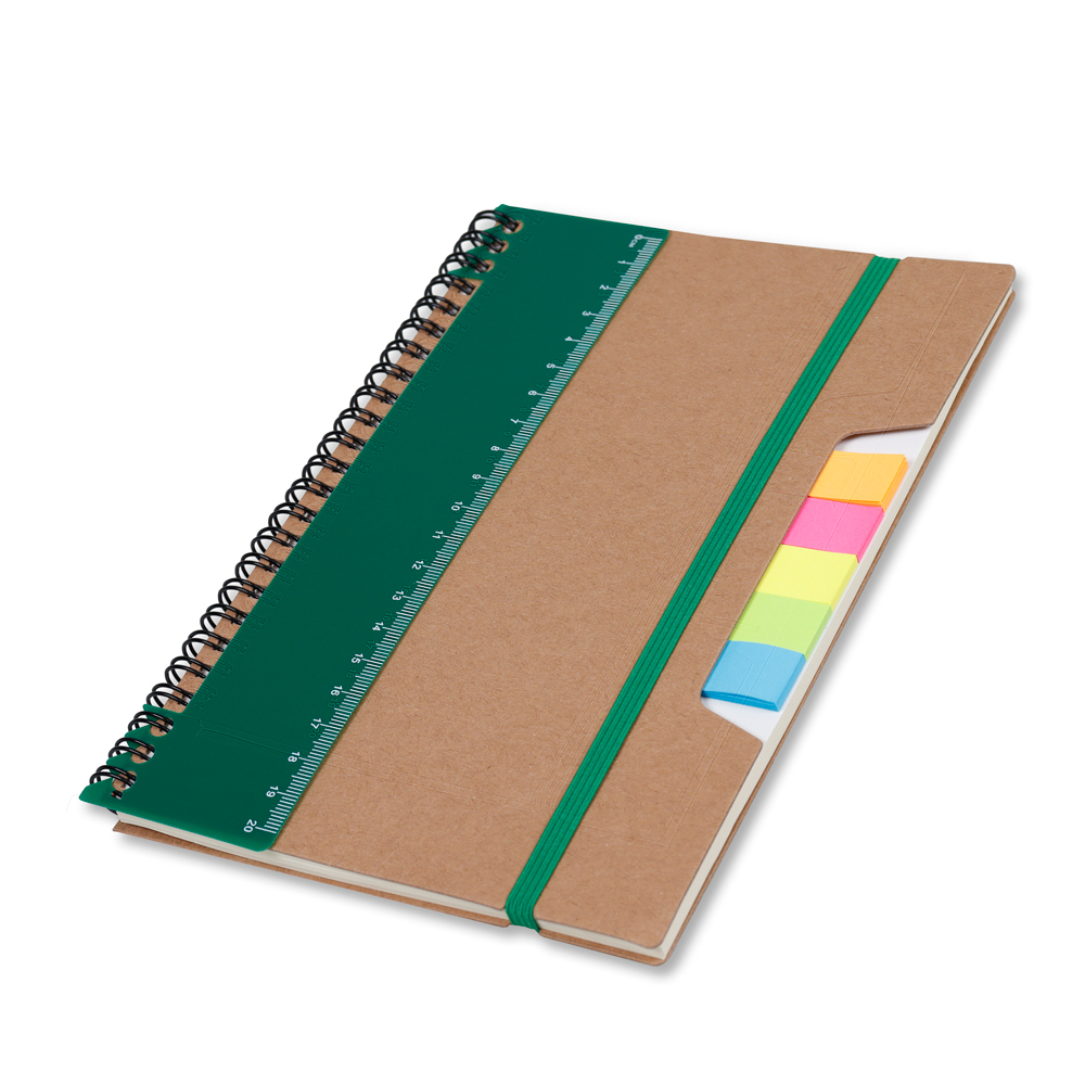 Caderno kraft com pauta 21x14 - 5