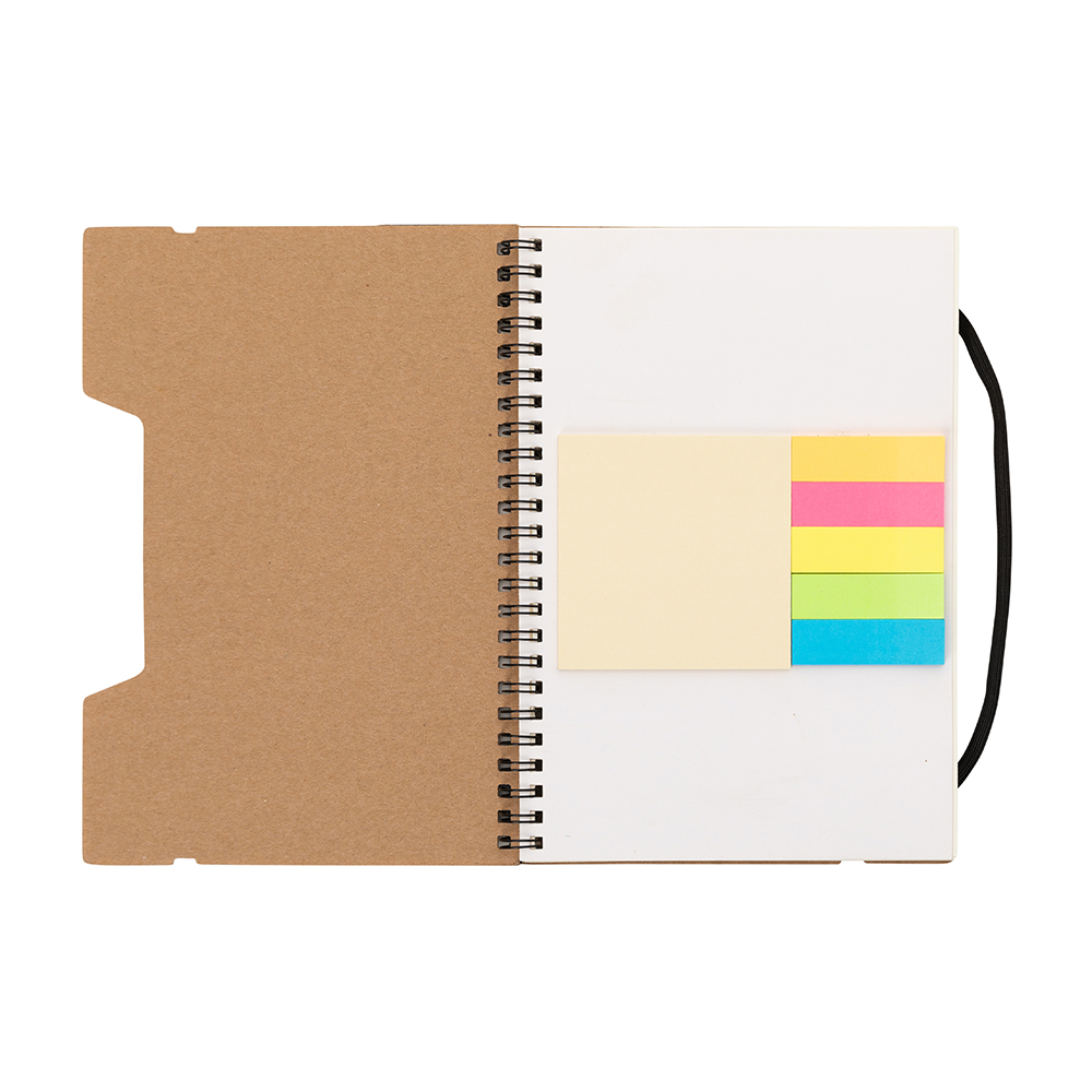 Caderno kraft com pauta 21x14 - 2