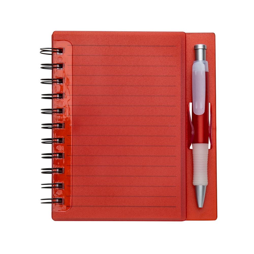 Caderno plástico com pauta 16x14 - 5