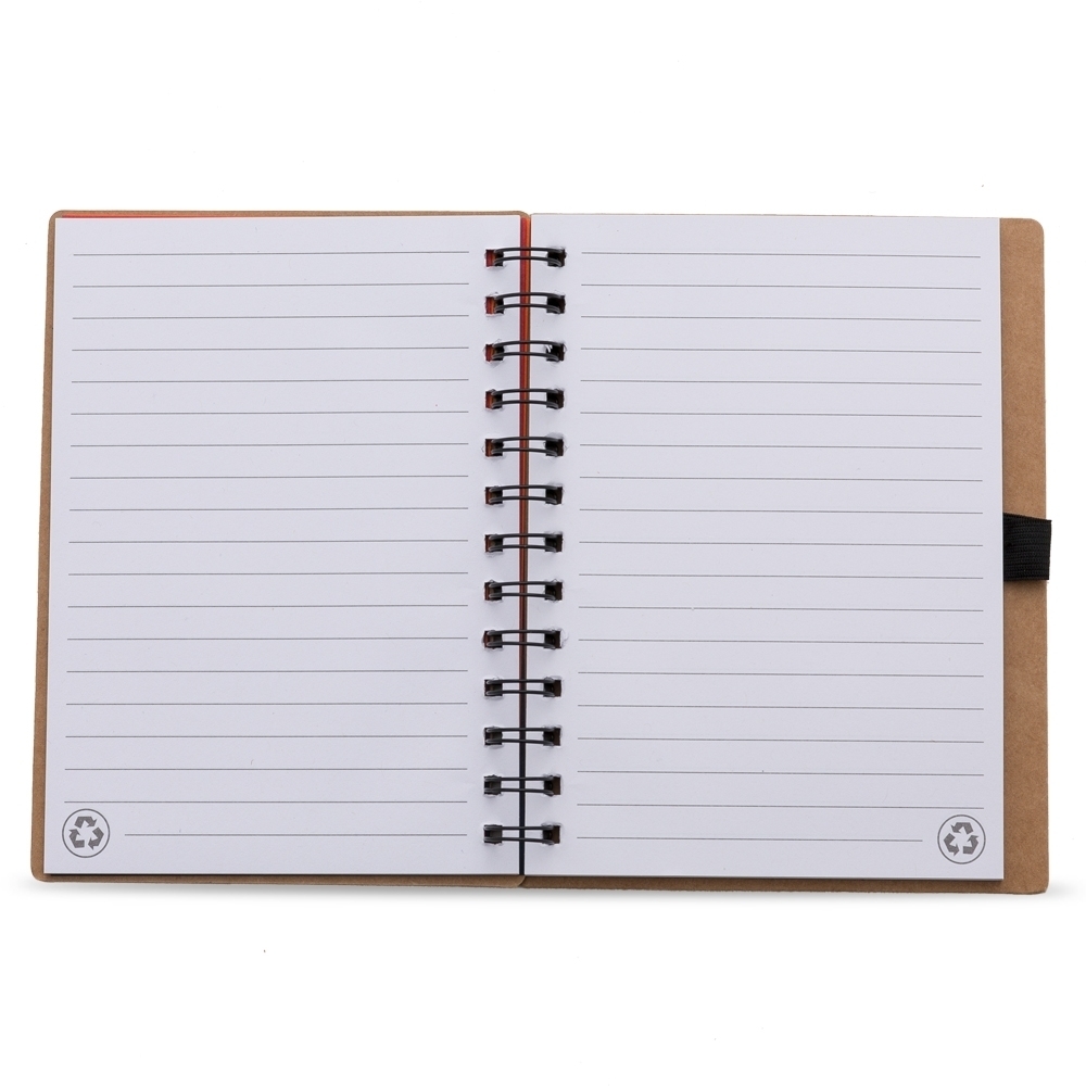 Caderno ecológico com pauta 18x15 - 4