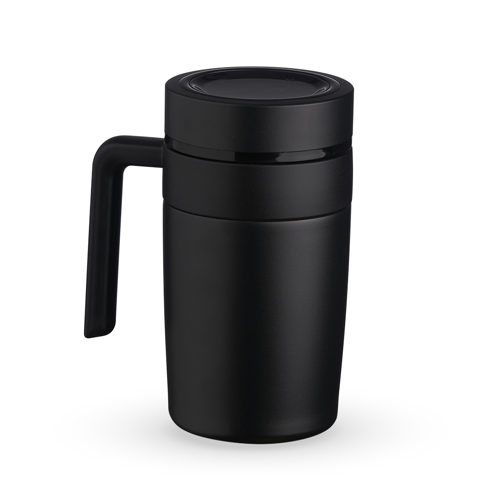 Caneca térmica inox com display led  500ml - 4