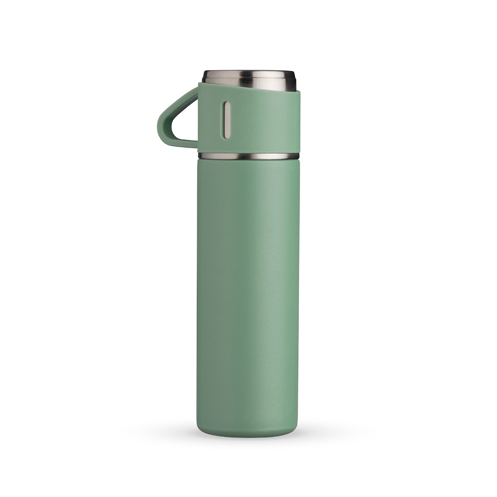 Garrafa térmica inox  450ml - 3