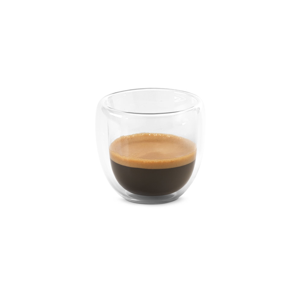 Conjunto  em vidro isotérmico 75ml - 2