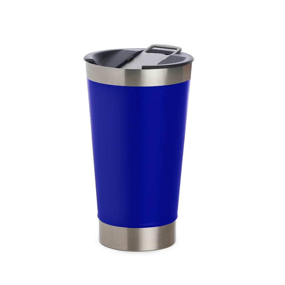 Copo térmico de inox com abridor 500ml - 2