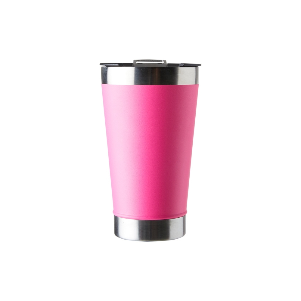 Copo térmico de inox com abridor 500ml - 5