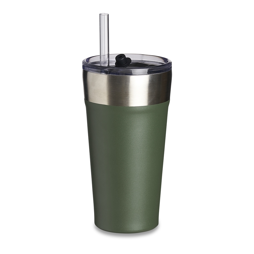 Copo térmico de inox com canudo 500ml - 3