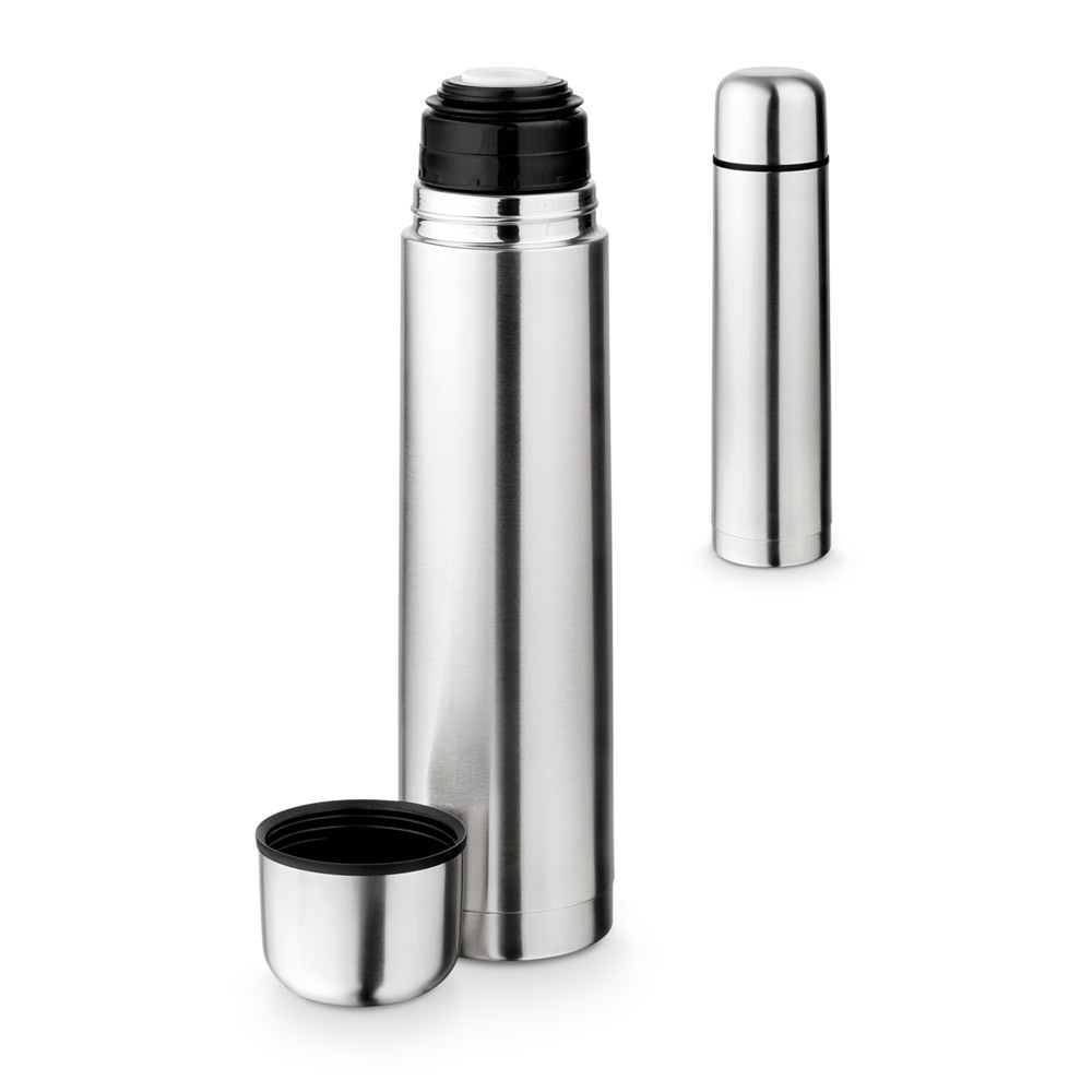 Garrafa térmica em aço inox 1 l - 2