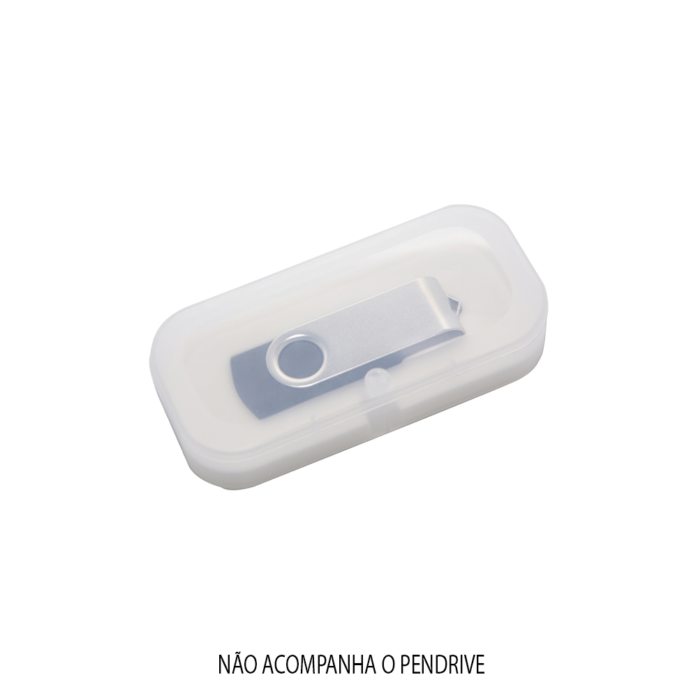 Estojo plástico para pen drive - 3