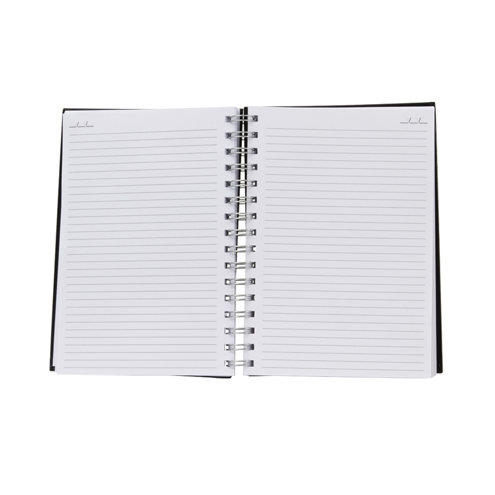 Caderno de couro sintético com pauta 24x18 - 6