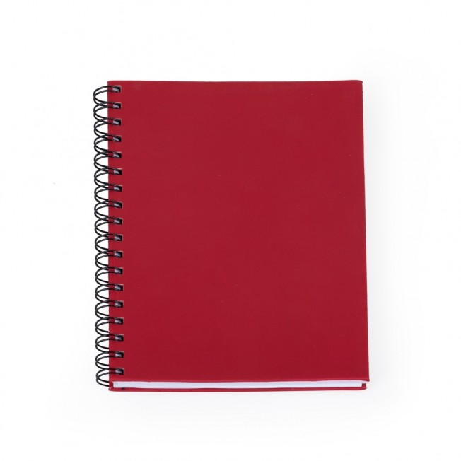 Caderno emborrachado com pauta 23x17 - 2