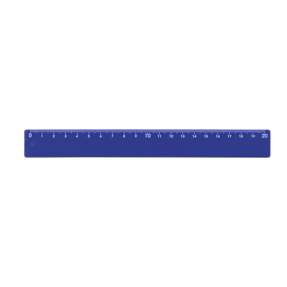 Régua plástica 20cm - 2