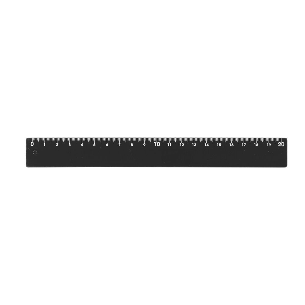 Régua plástica 20cm - 4
