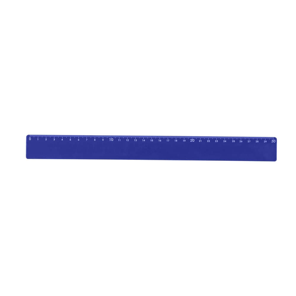 Régua plástica 30cm - 2