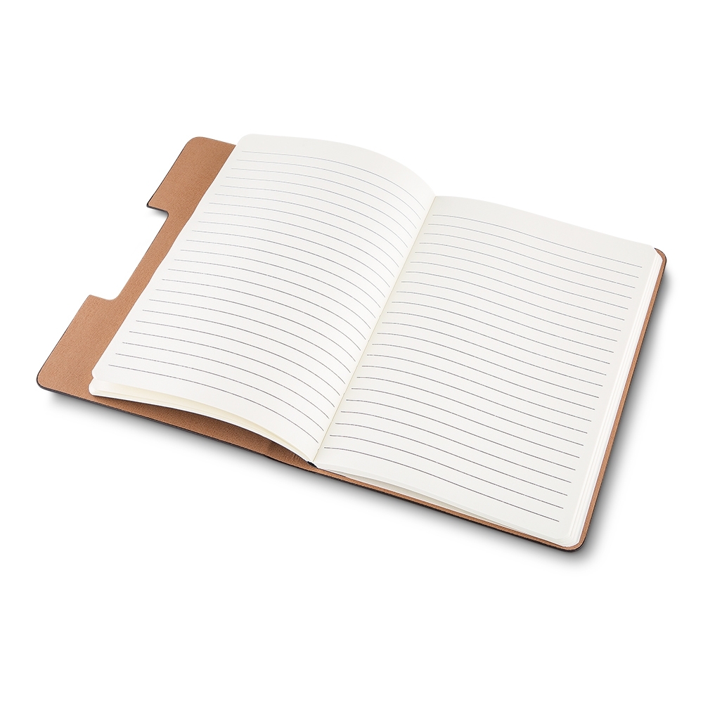 Caderno com autoadesivo com pauta  21x15 - 5