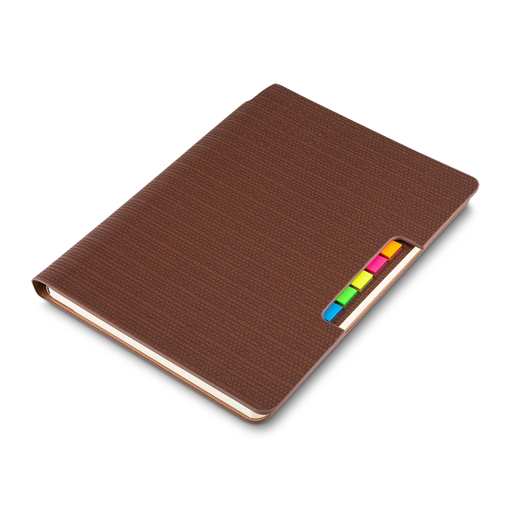 Caderno com autoadesivo com pauta  21x15 - 3