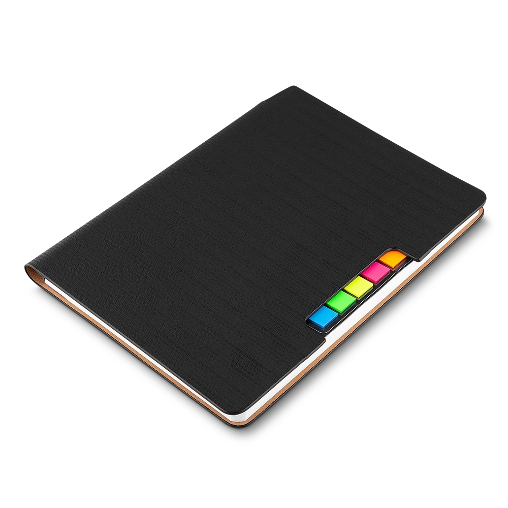 Caderno com autoadesivo com pauta  21x15 - 4