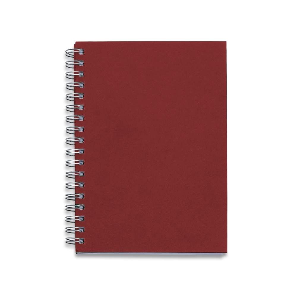 Caderno capa kraft com pauta 24x18 - 5