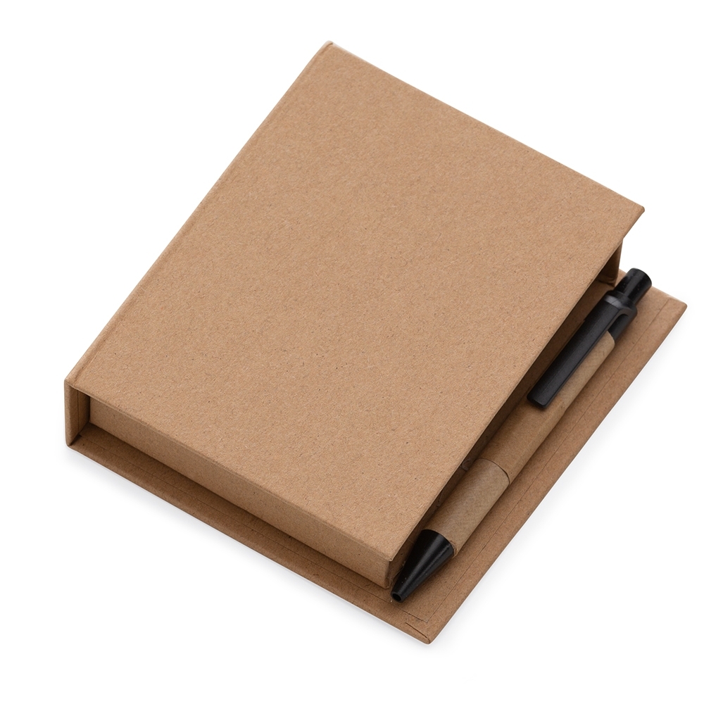 Bloco de notas com caneta e autoadesivo - 3