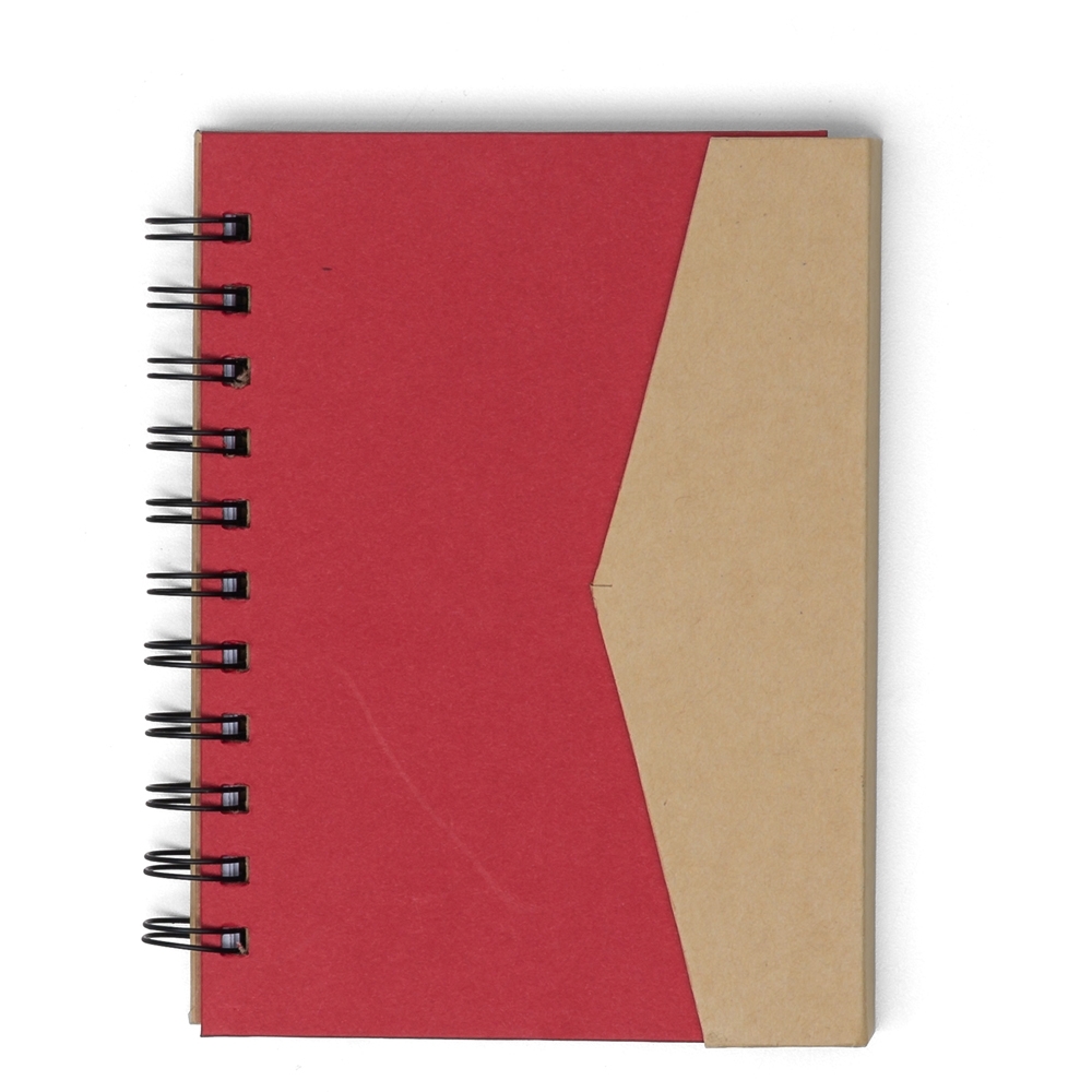 Caderno ecológico com autoadesivos e pauta 16x13 - 5