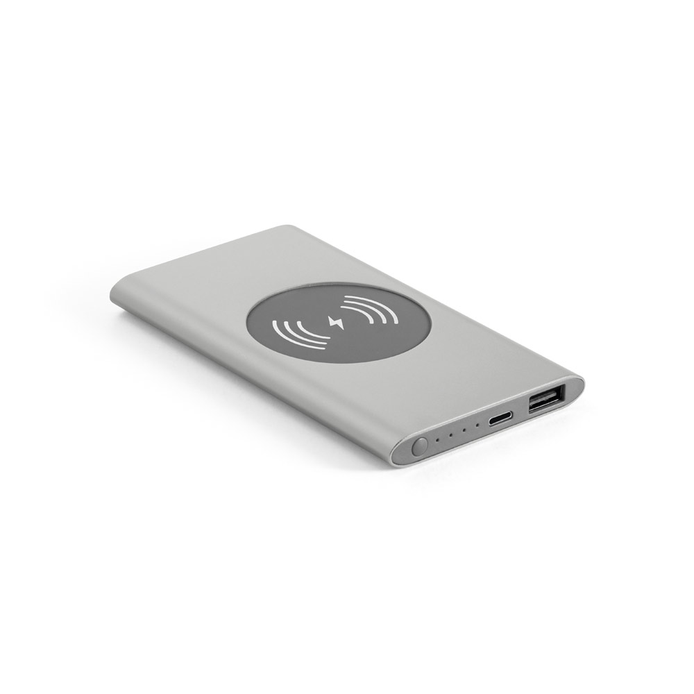 Bateria portátil com carregador em alumínio 4.000 mah - 4
