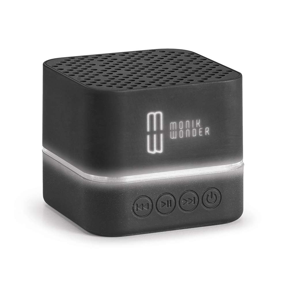 Caixa de som com luz led - 2