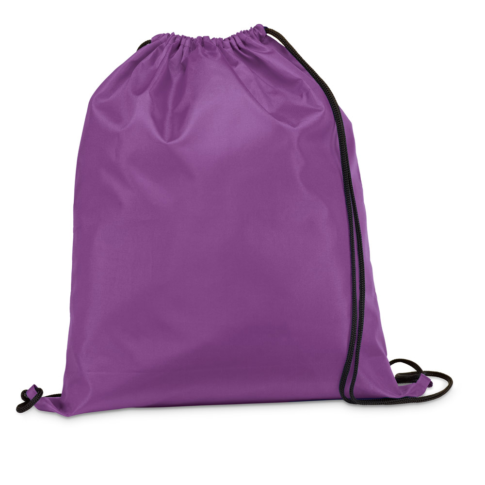 Sacola tipo mochila em 210d - 2