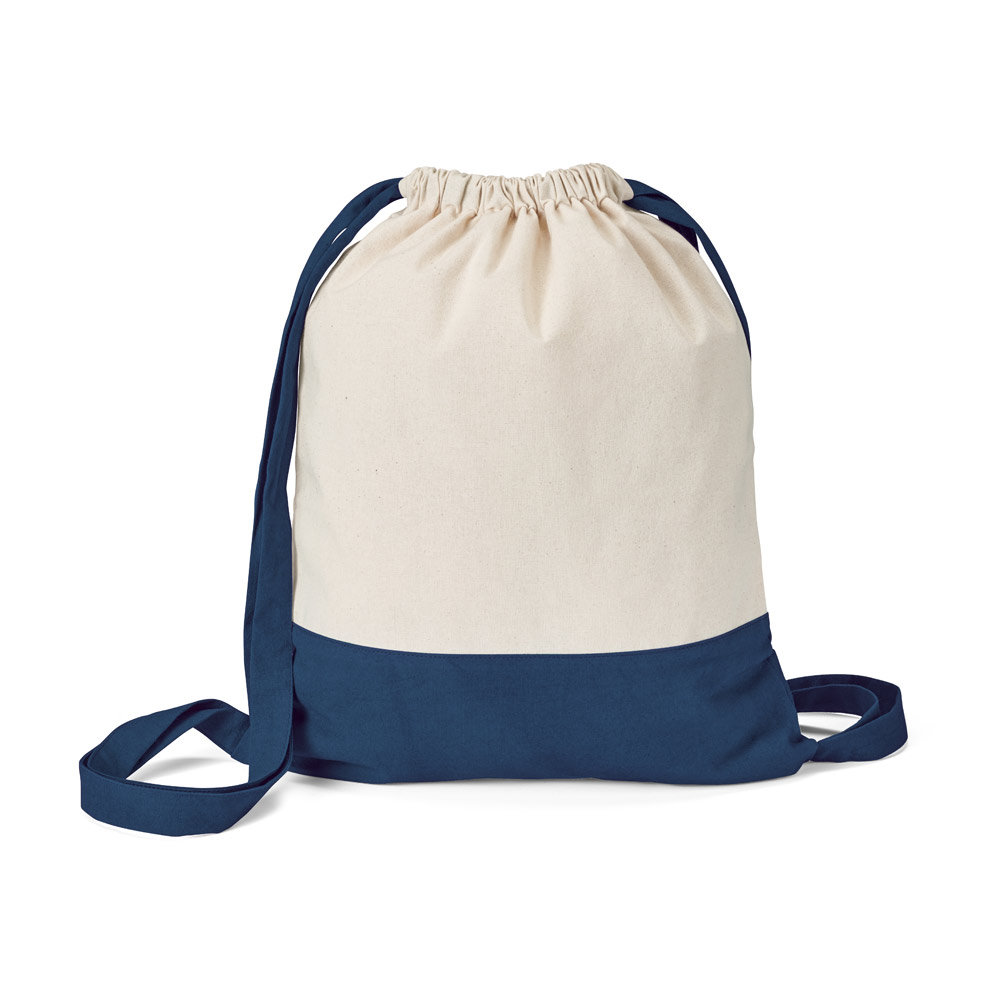 Saco tipo mochila 100% algodão - 3