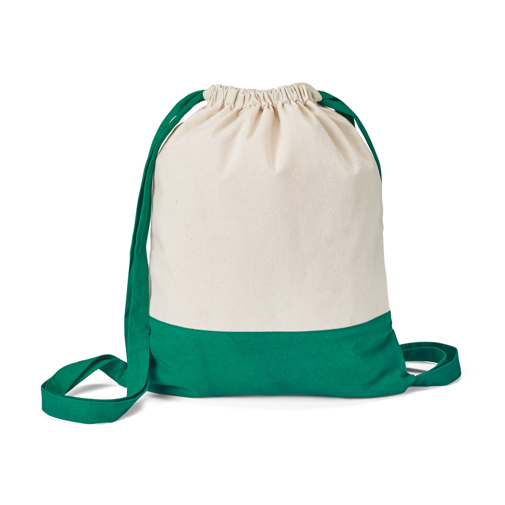 Saco tipo mochila 100% algodão - 4