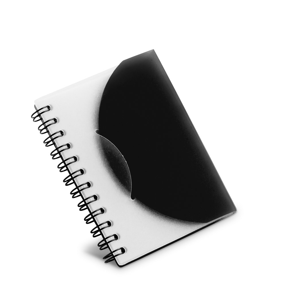 Caderno em plástico sem pauta 10x7 - 2