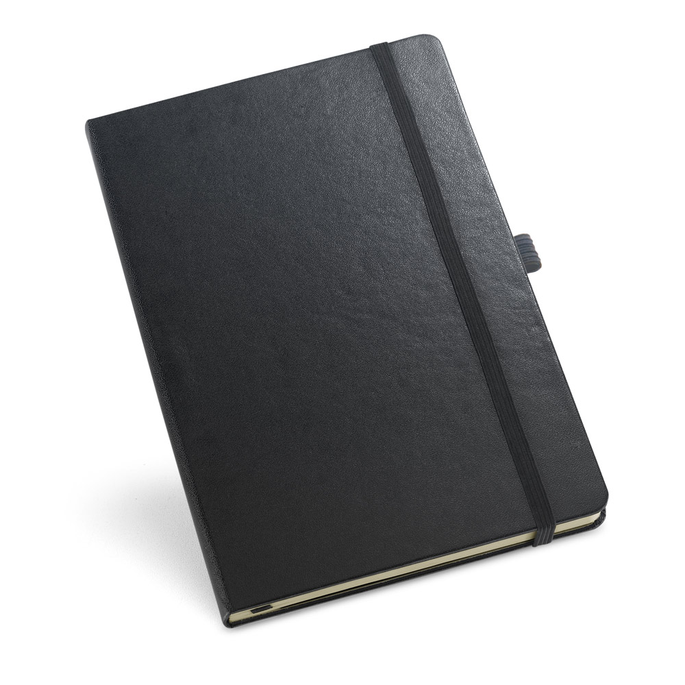 Caderno em couro sintético com pauta 21x13 - 2
