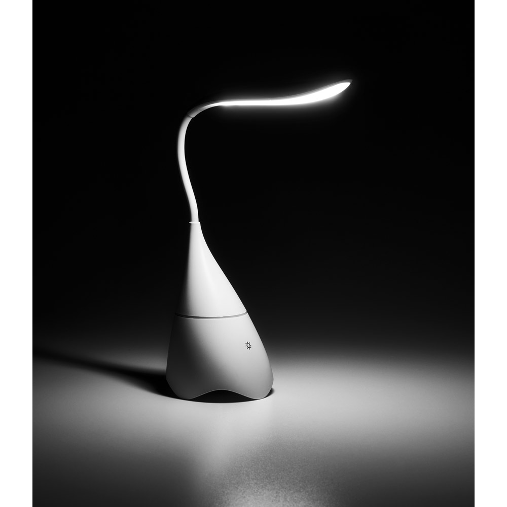 Luminaria com caixa de som 18 leds bluetooth - 2
