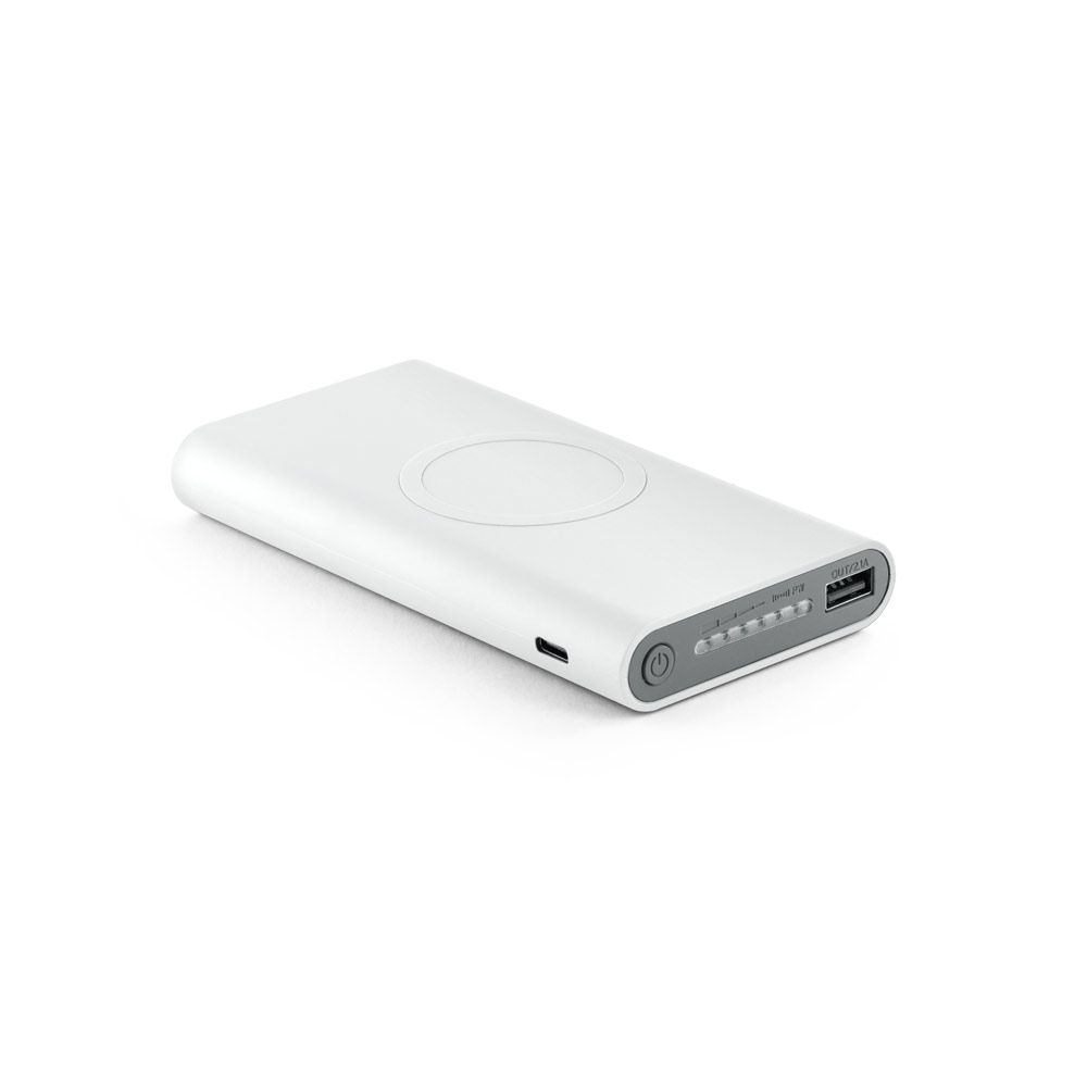 Bateria portátil wireless em abs 10.000 mah - 3