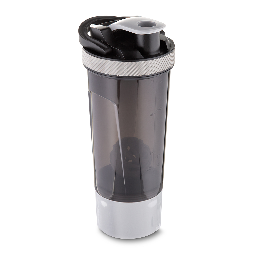 Garrafa coqueteleira plástica 700 ml - 2