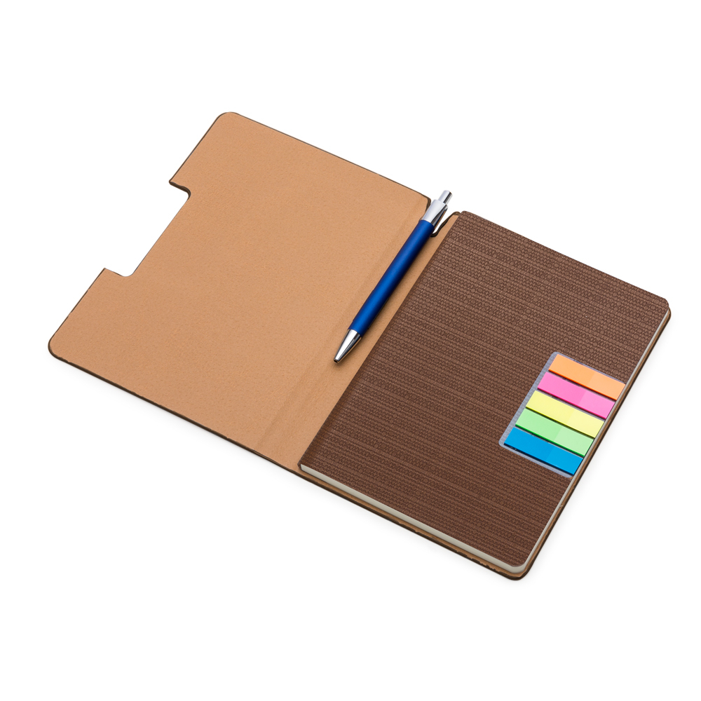 Caderno em pu com pauta 21x15 - 2
