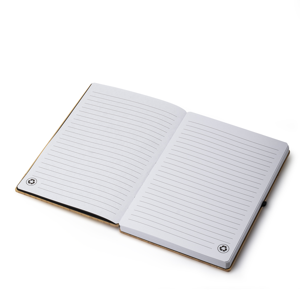 Caderno em bambu com pauta 18x12 - 2