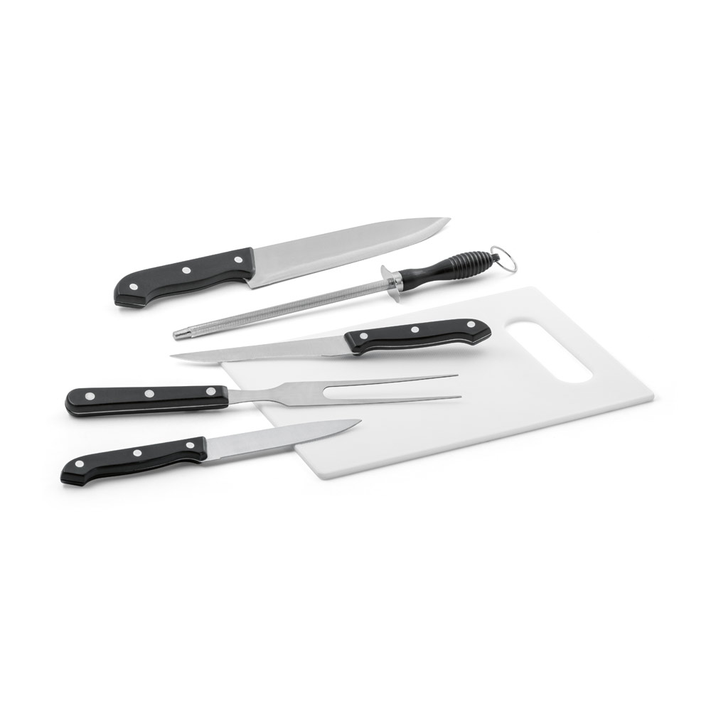 Kit churrasco em estojo de nylon 210d - 2