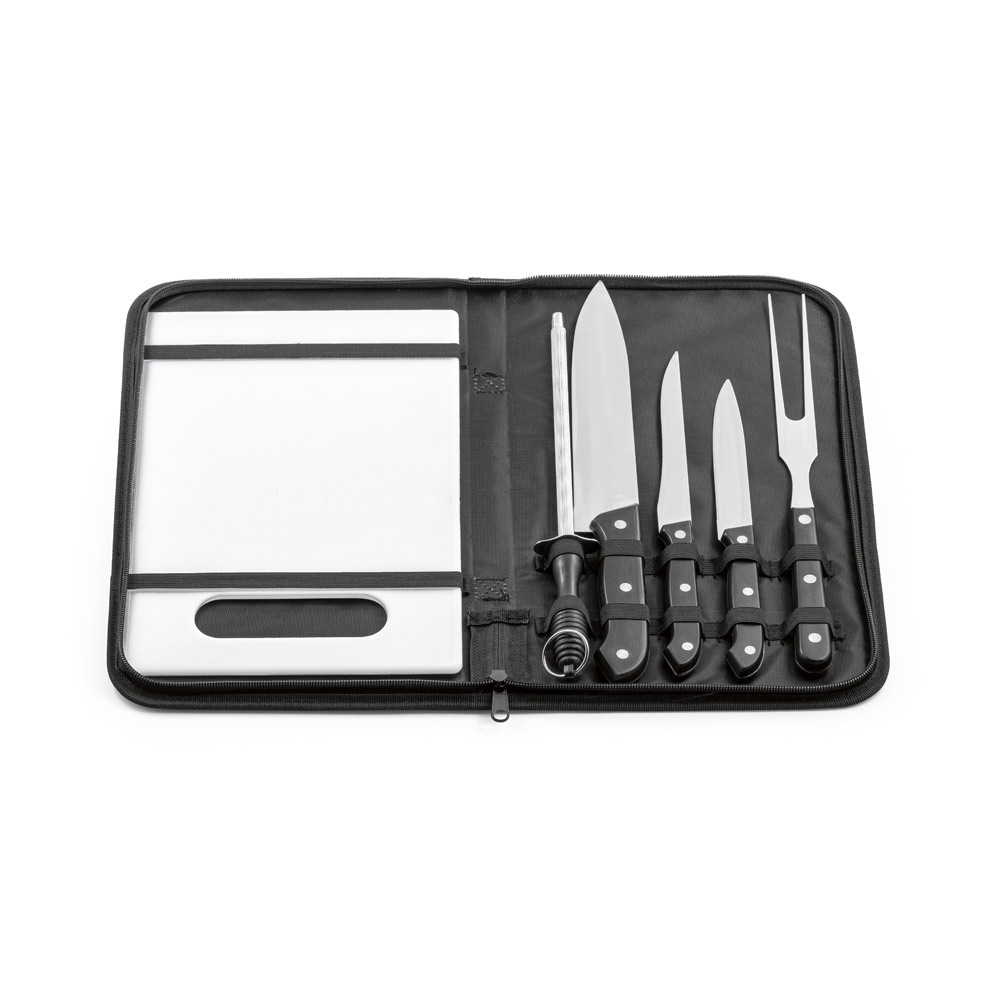 Kit churrasco em estojo de nylon 210d - 3