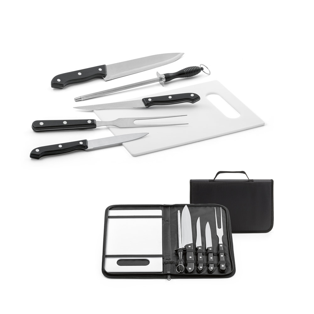 KIT CHURRASCO EM ESTOJO DE NYLON 210D - 1