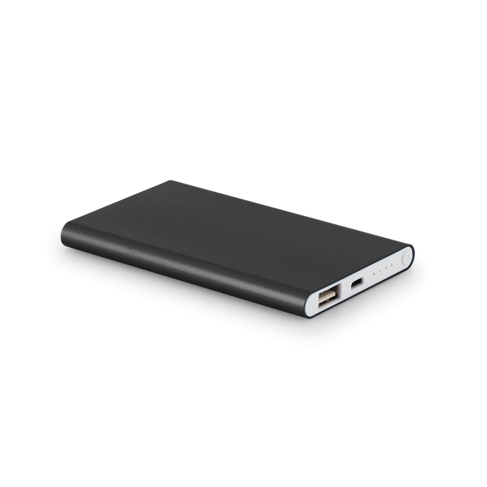 Bateria portátil slim em alumínio 4.000 mah - 2