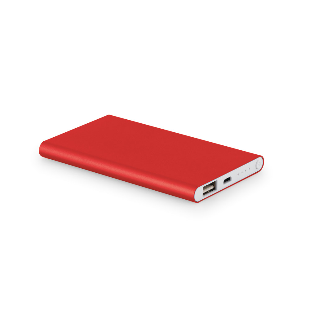 Bateria portátil slim em alumínio 4.000 mah - 3