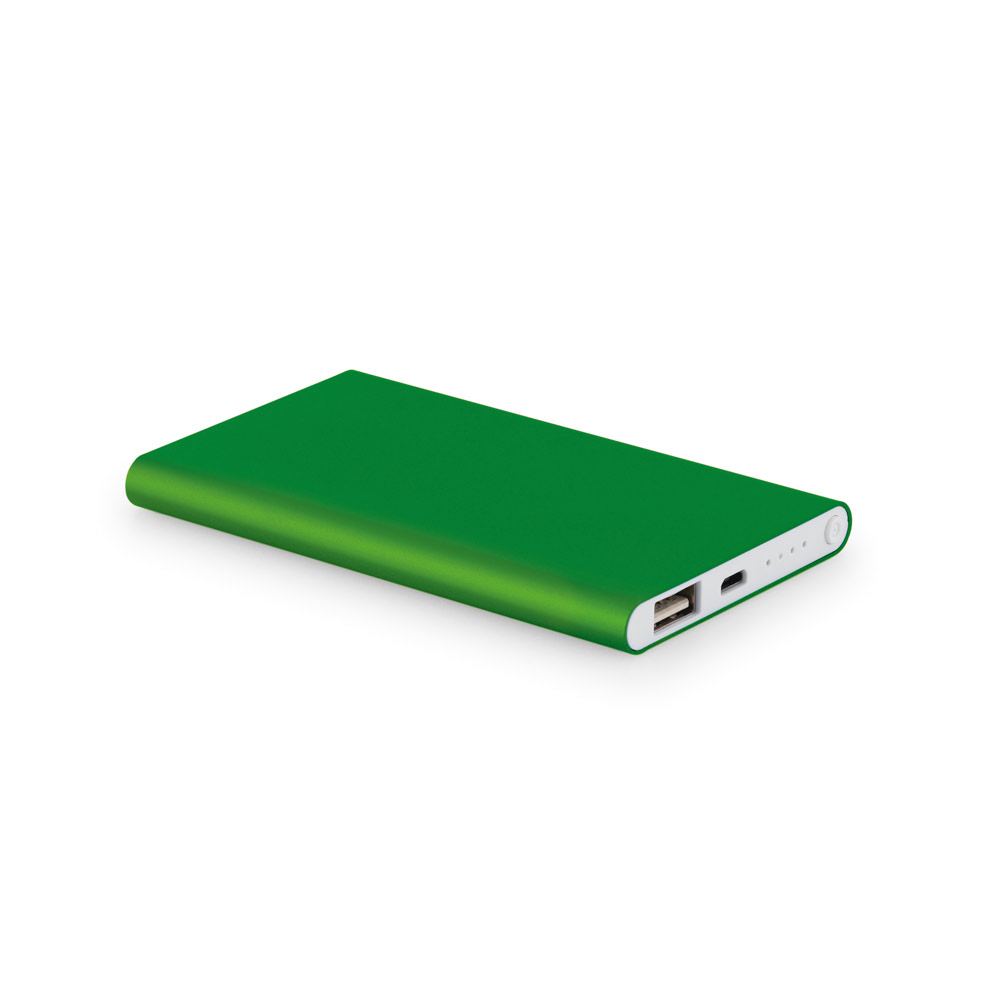 Bateria portátil slim em alumínio 4.000 mah - 4