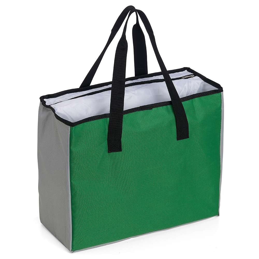 Sacola poliéster com bolso térmico  25l - 5