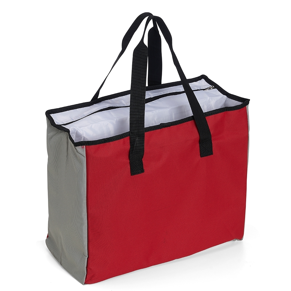 Sacola poliéster com bolso térmico  25l - 6