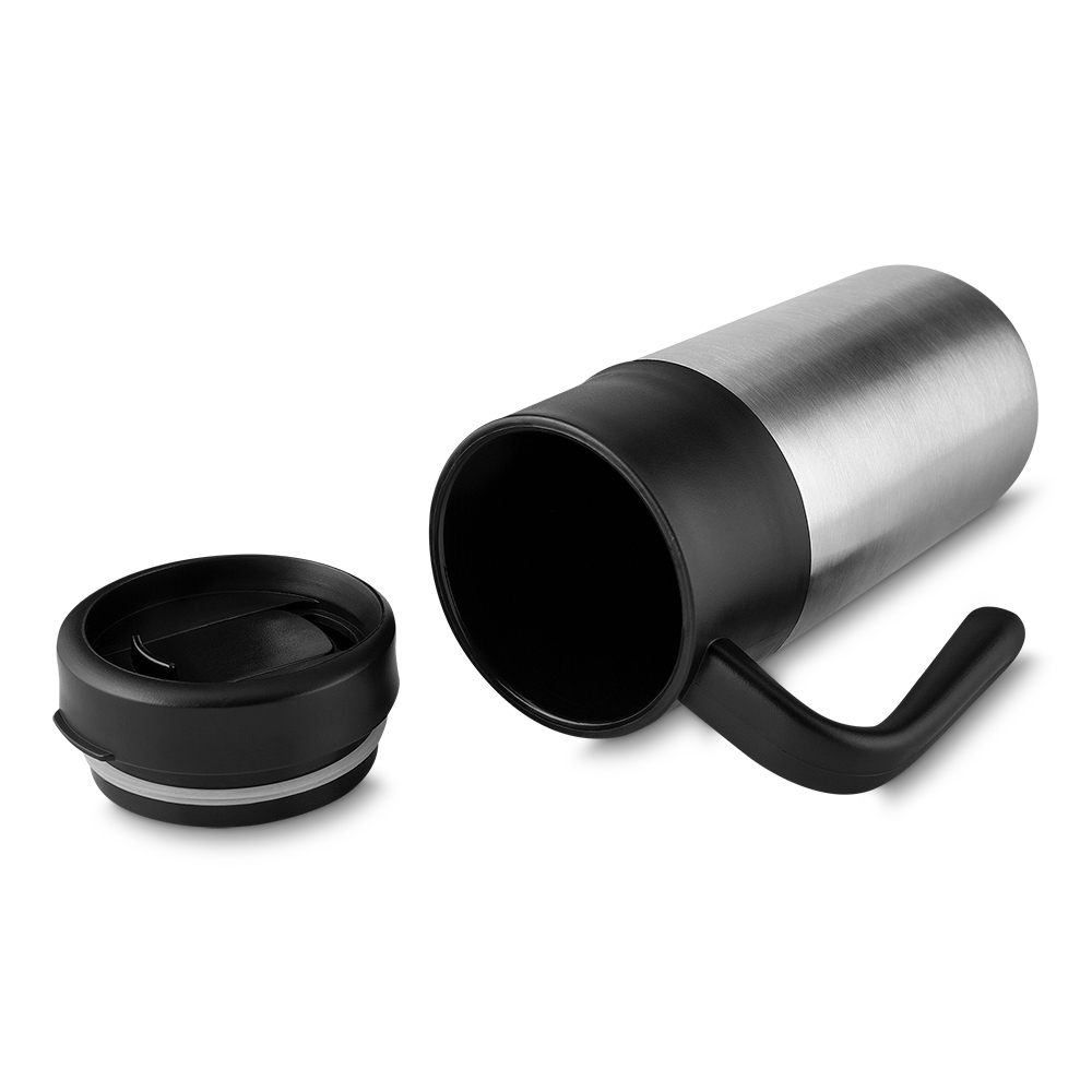 CANECA TÉRMICA EM AÇO INOX 350ML - 3